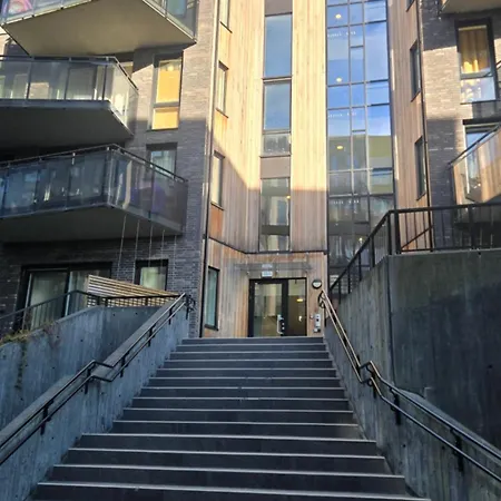 Apartamento Modern Oslo Snow Free Parking & Self Check-in Lorenskog